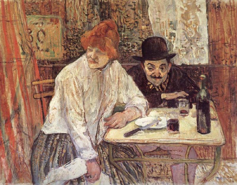 Henri  Toulouse-Lautrec A la Mie china oil painting image